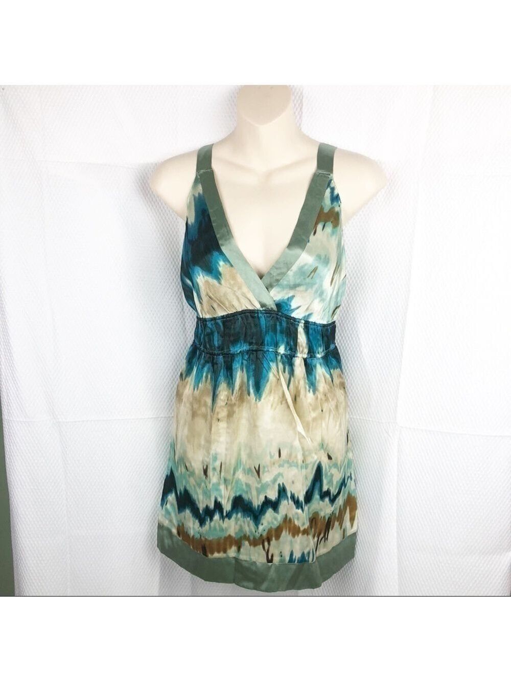 NEW-ANTHROPOLOGIE Hale Bob Baby Doll Silk Sexy Top